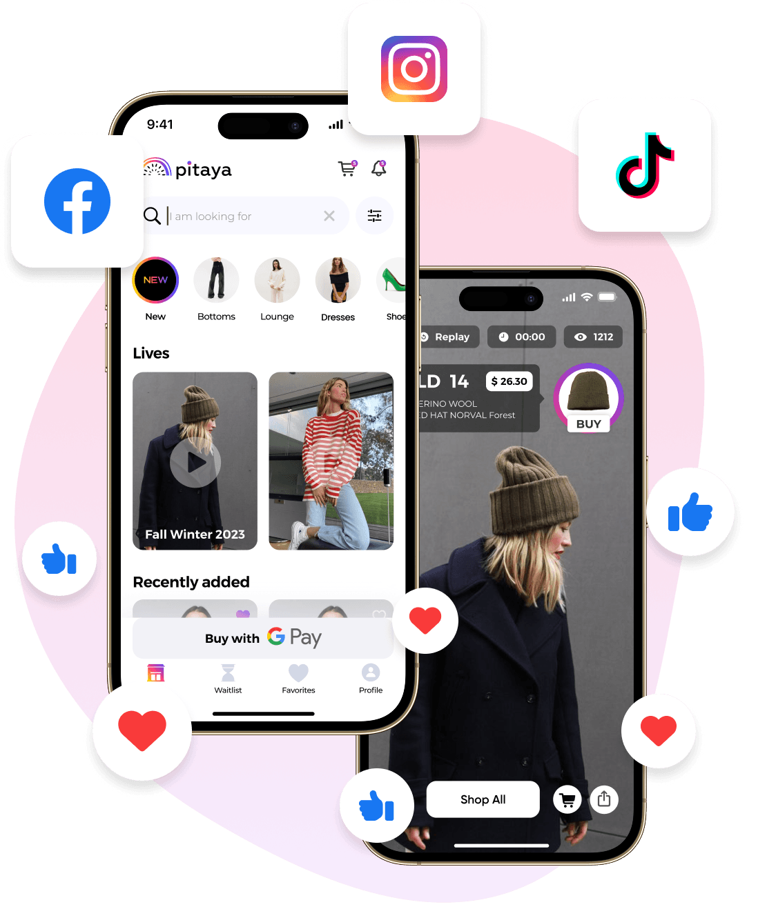 3D mobile app illustration